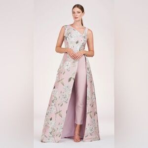 Kay Unger Walk-thru Jumpsuit/Gown - WORN ONCE!  Stunning!